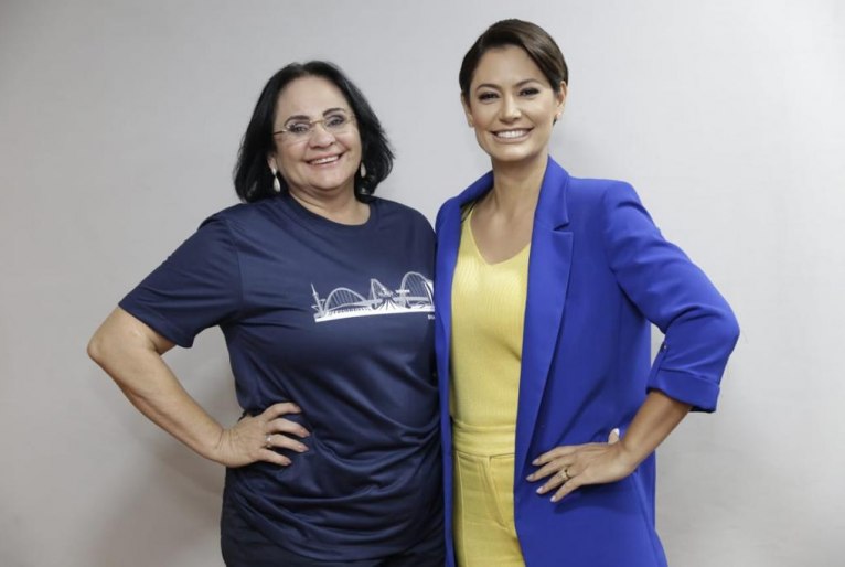 Michelle e Damares participam hojede campanha nacional em Manausao